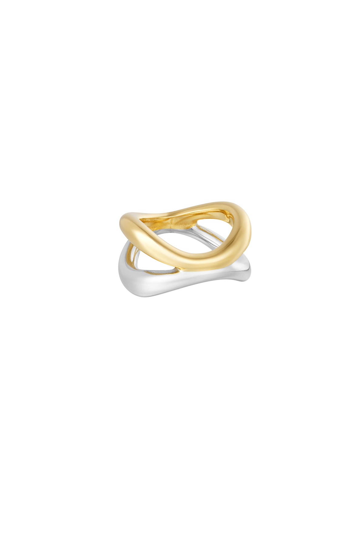 Groothandel Statement Ring RVS Unisex Verstelbare Maat [No Brand], foto 5 van 5