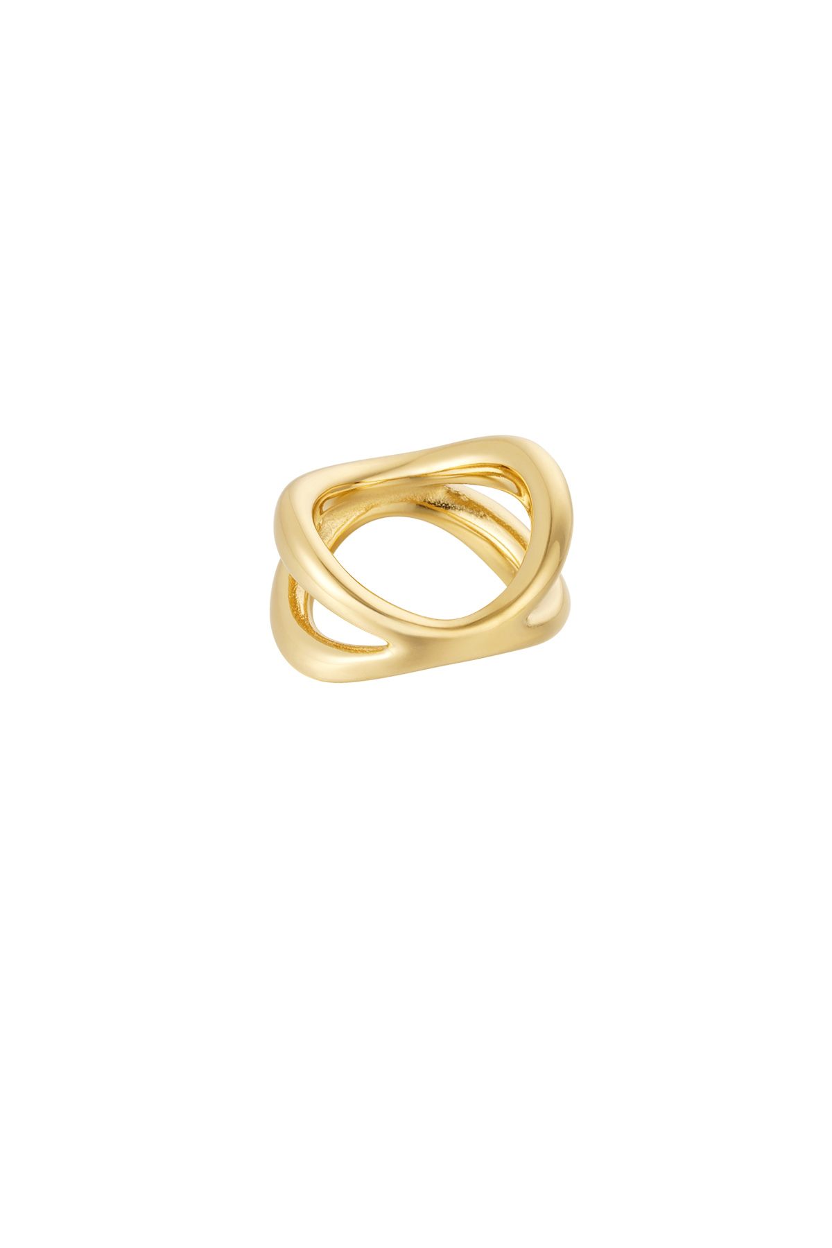 Groothandel Statement Ring RVS Unisex Verstelbare Maat [No Brand], foto 2 van 5