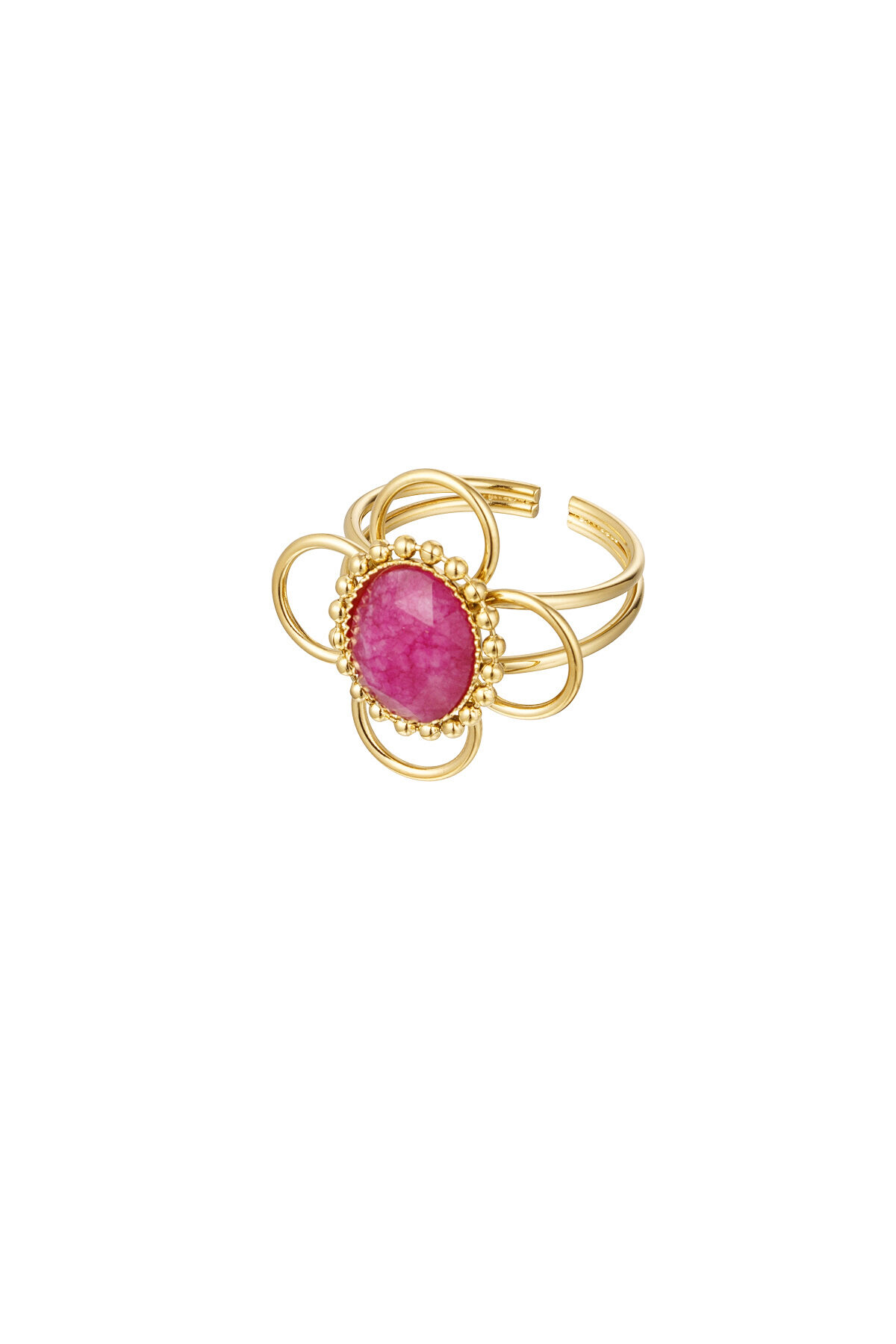 fucsia/Taglia unica 