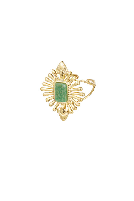 ring vintage look with stone