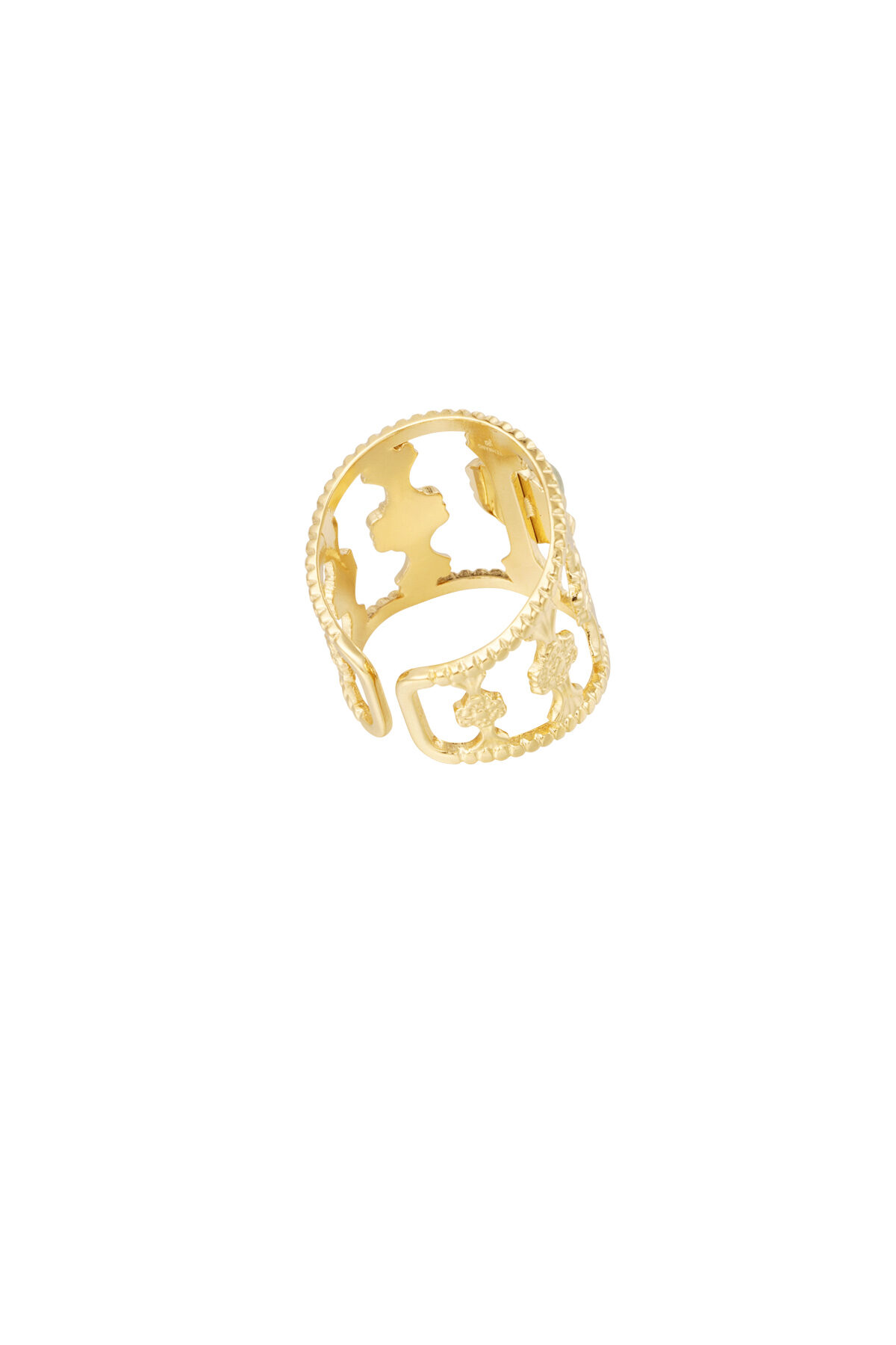 Anmutiger Ring mit Stein  2