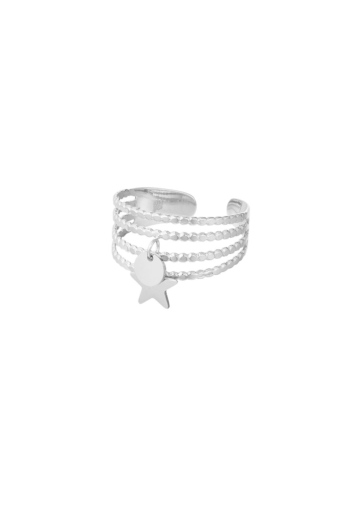 anillo rayas con dijes h5 