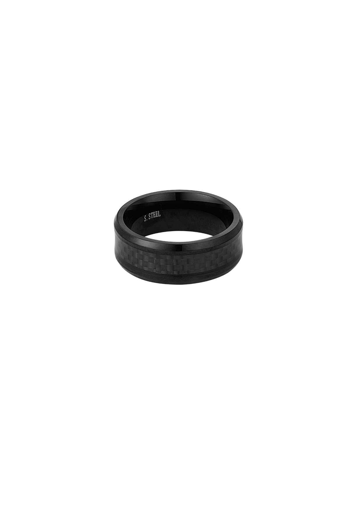 Men's ring zigzag