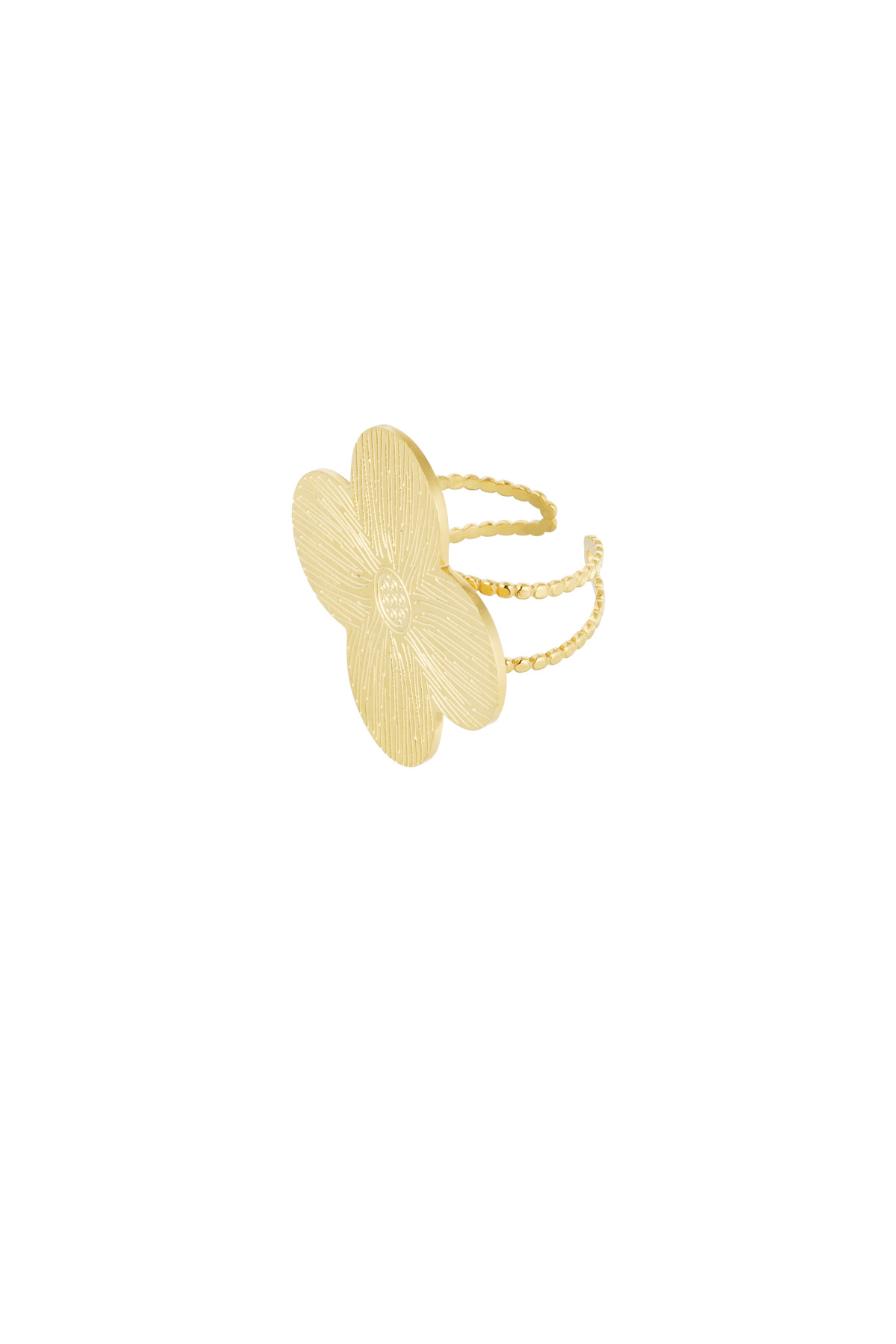 anello di tendenza trifoglio h5 Immagine5