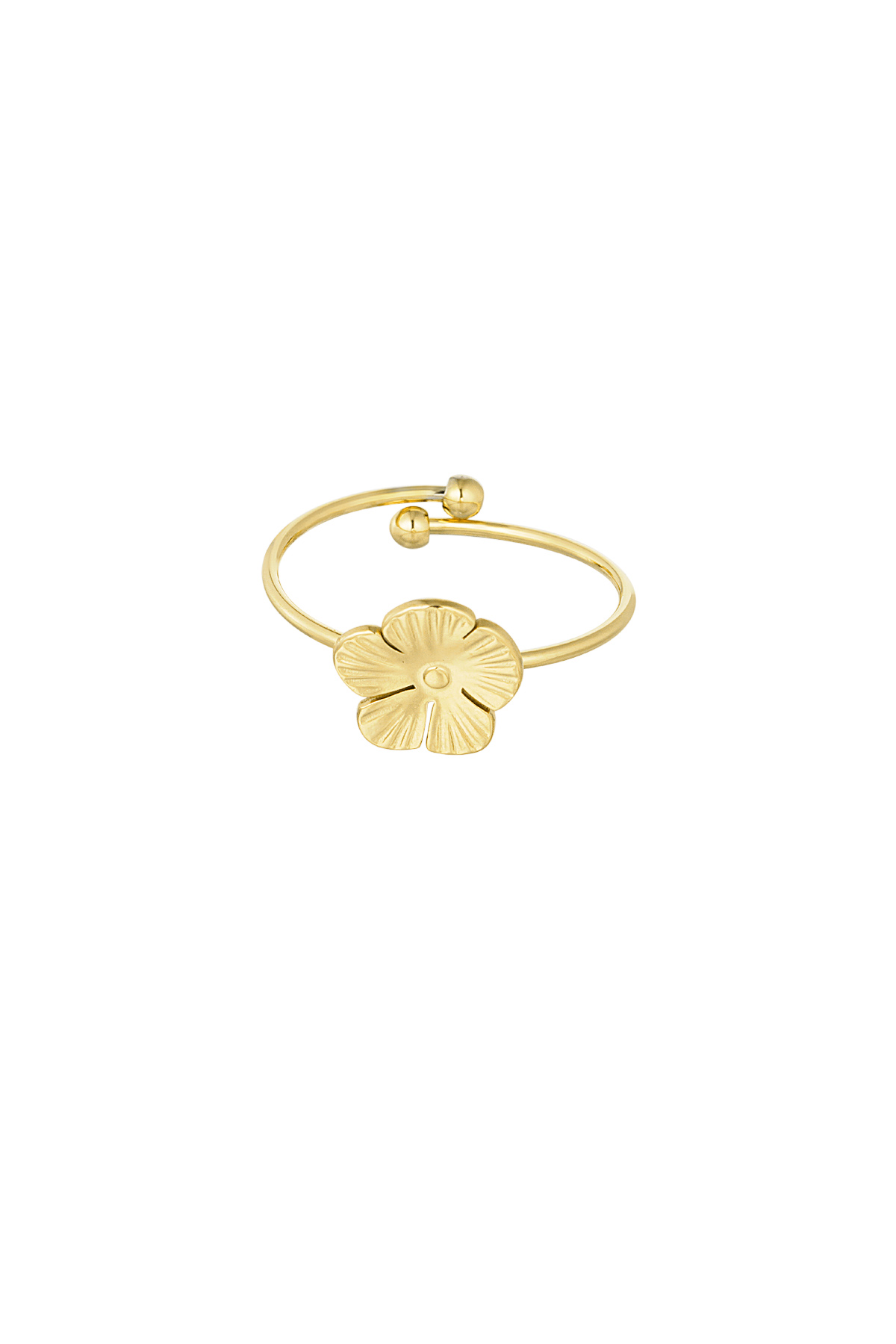 anello con fiore carino h5 
