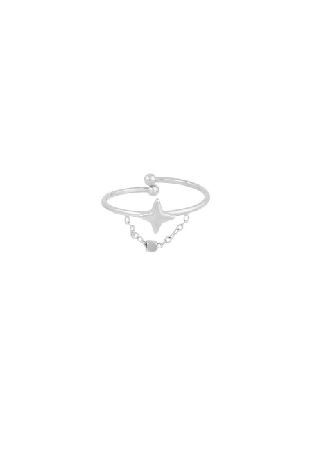 Ring Sparkle Sparkle - Silver Color Color