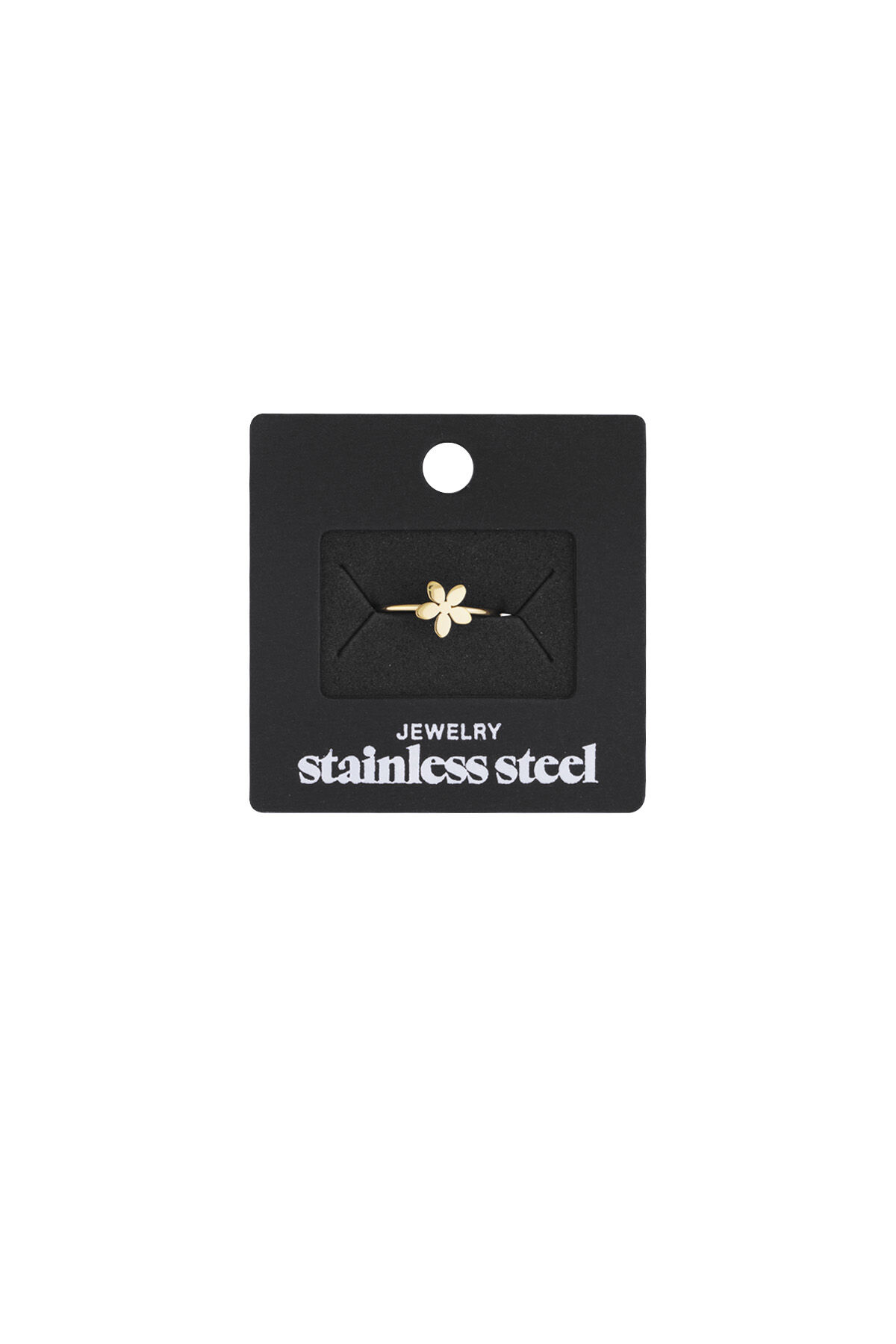 Basic solid color ring with flower h5Picture3