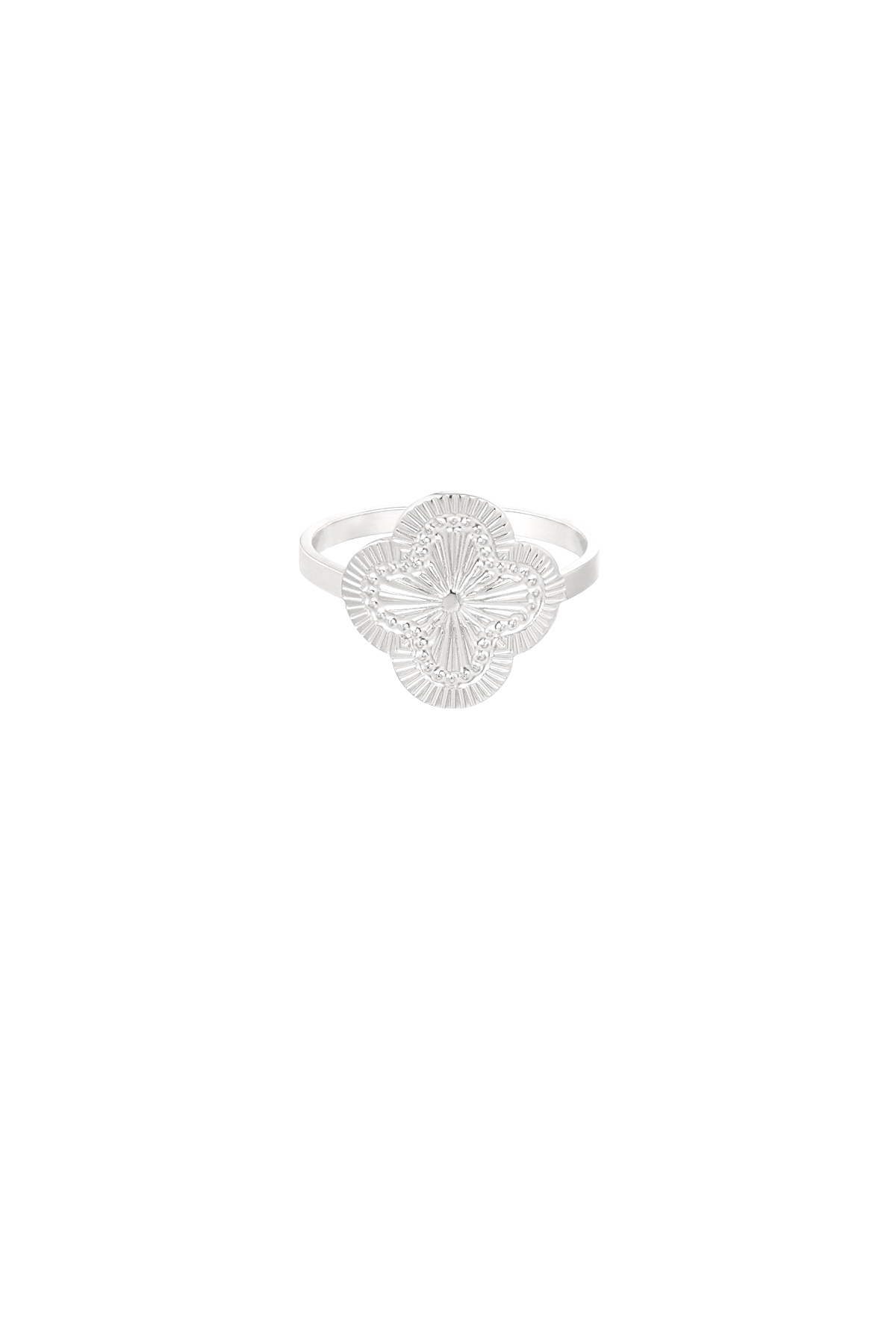 anello trifoglio con struttura h5 