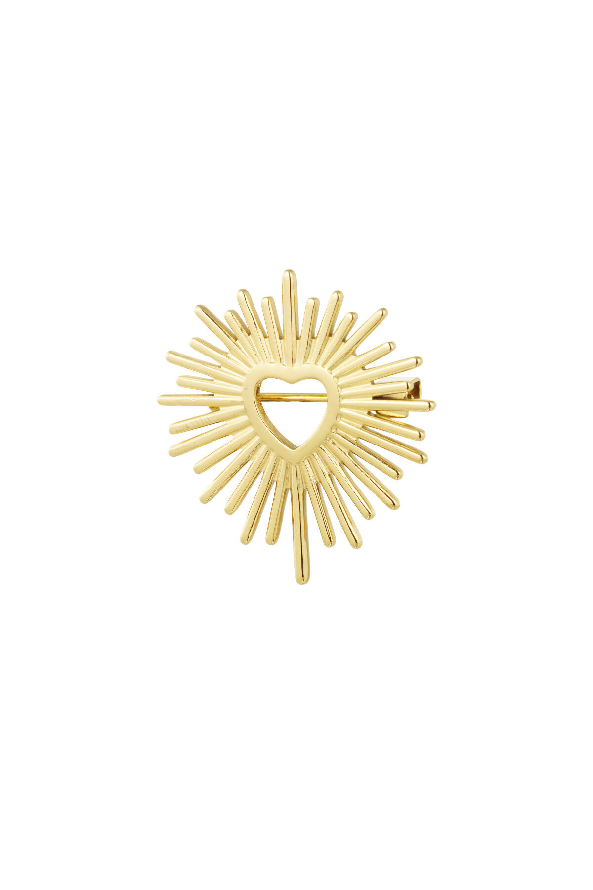 sun love brooch