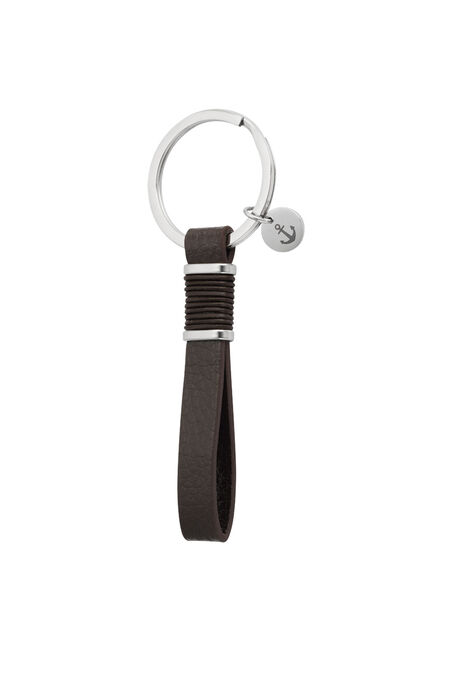 Men's key ring with anchor