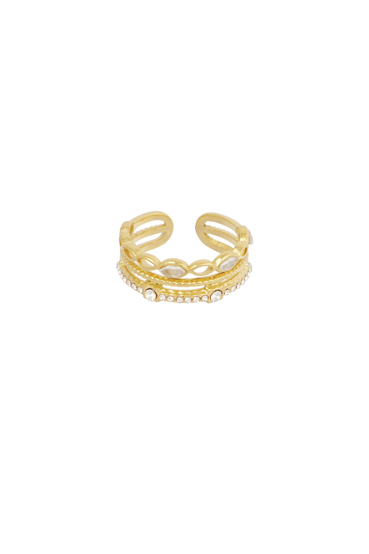 bague triple amour 2