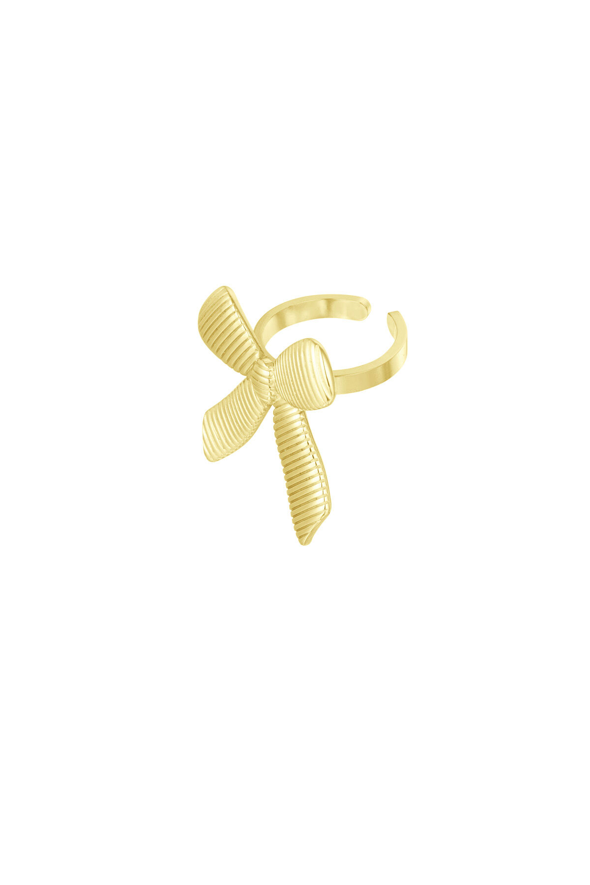 simple ring with bow