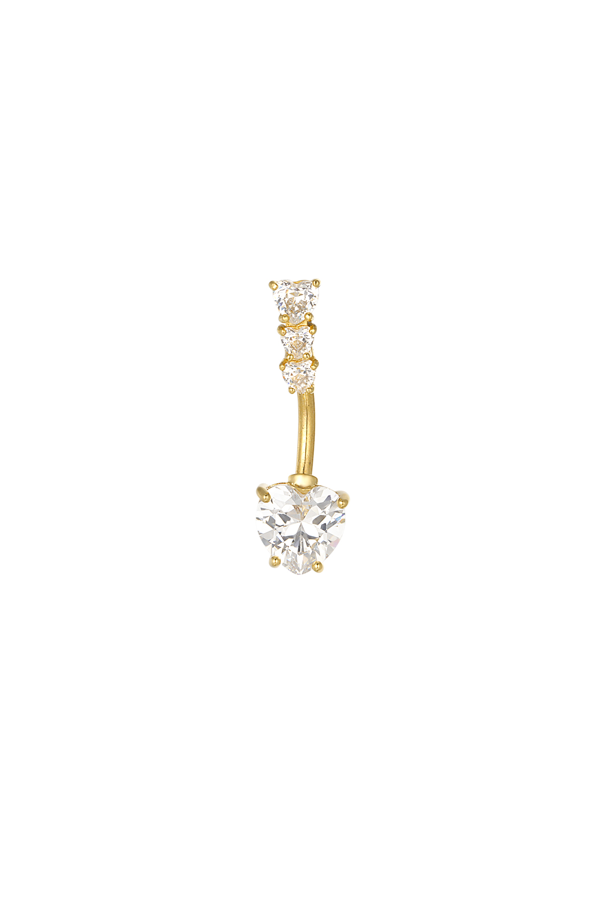 navel piercing glow drop 
