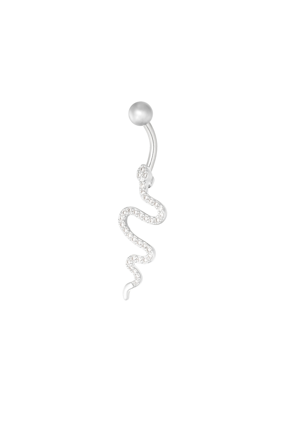 Bauchnabelpiercing Schlangengeist  