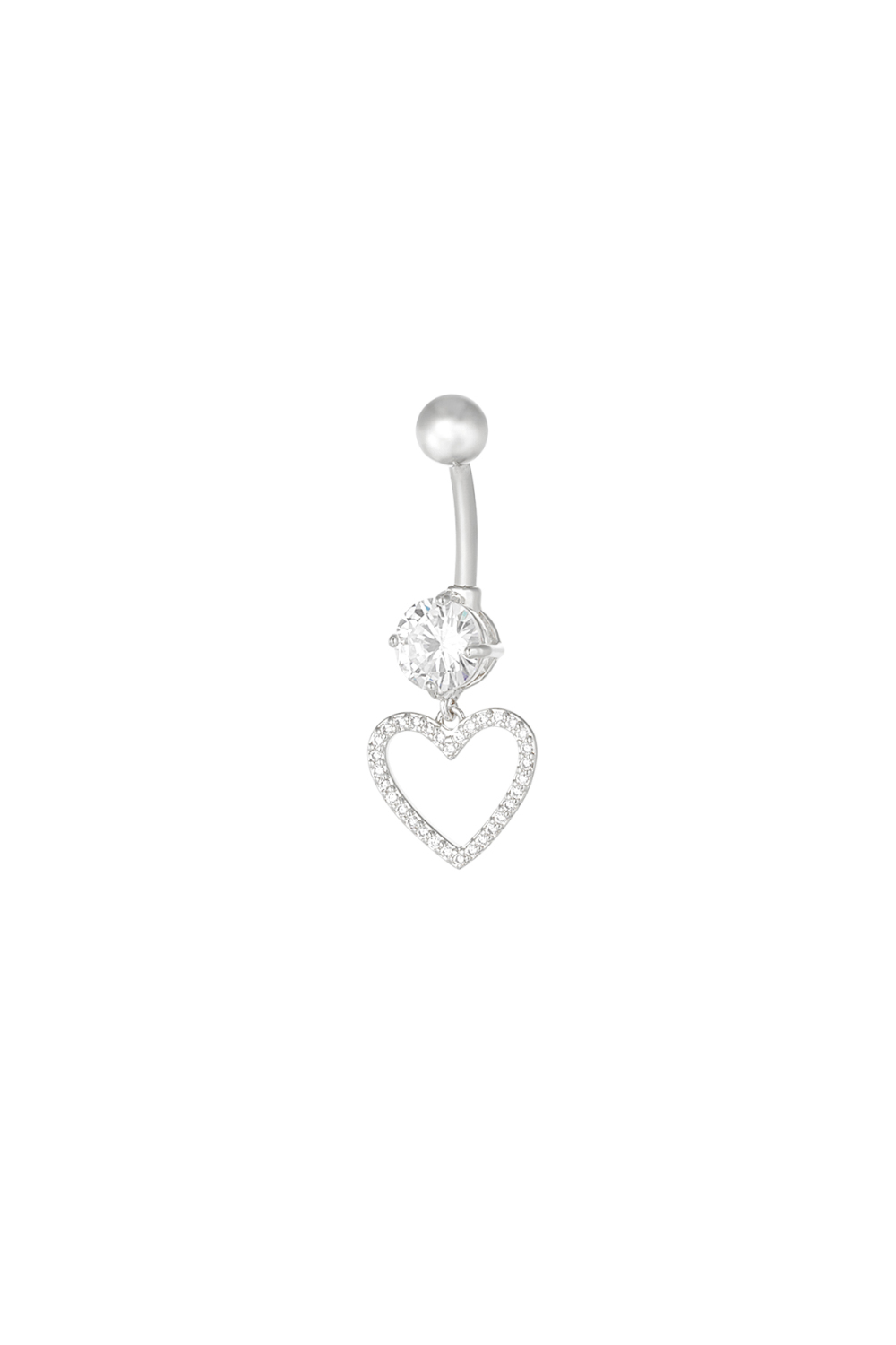 Bauchnabelpiercing Glitzer Glamour  