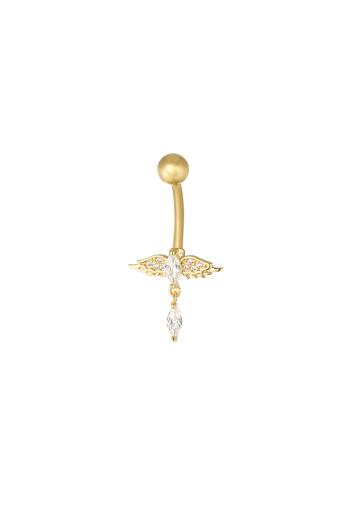 navel piercing gleam & glow
