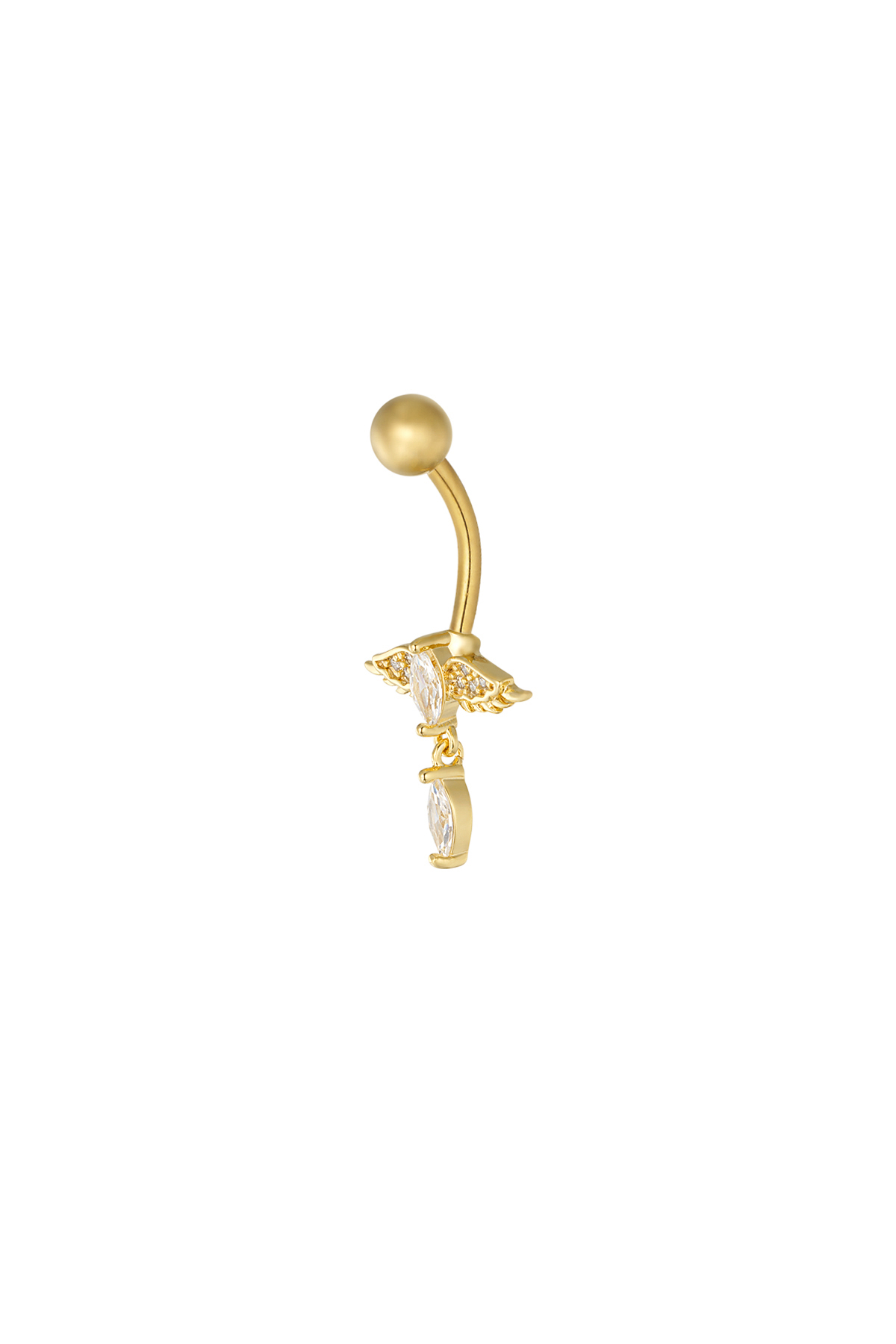 navel piercing gleam & glow 2