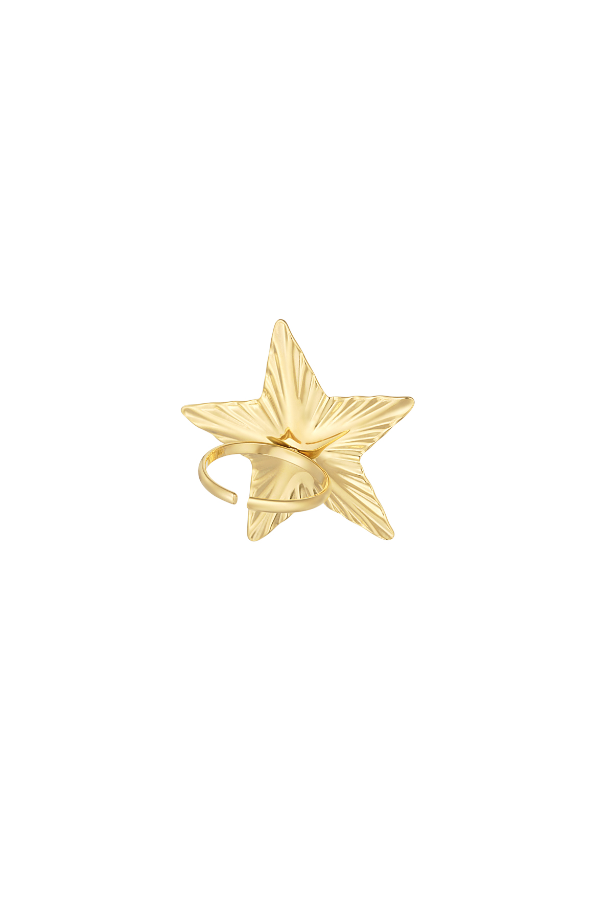 Star with colored stone ring h5 Picture3