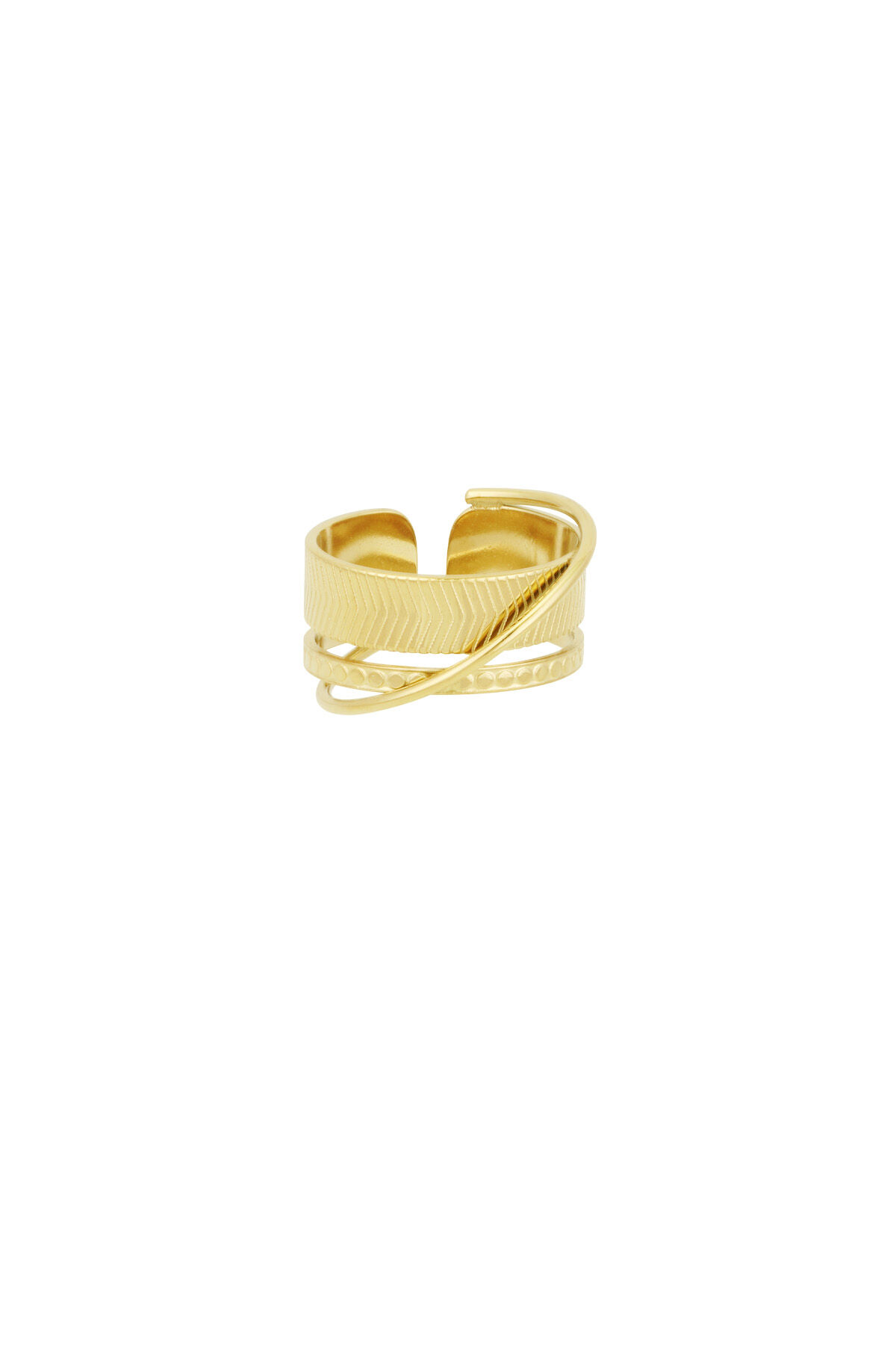 stacked treasures ring 2