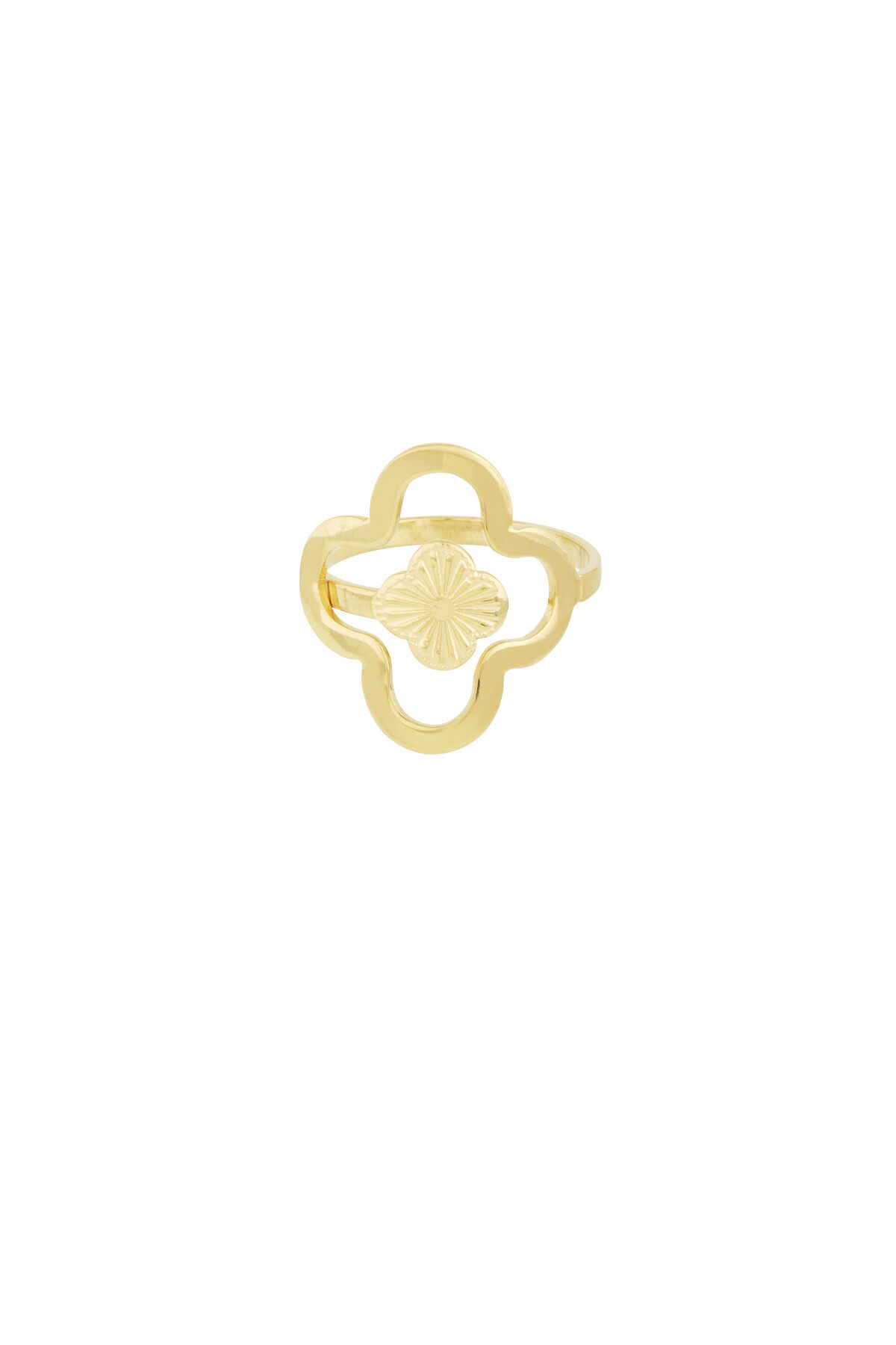 anello foglia portafortuna 2