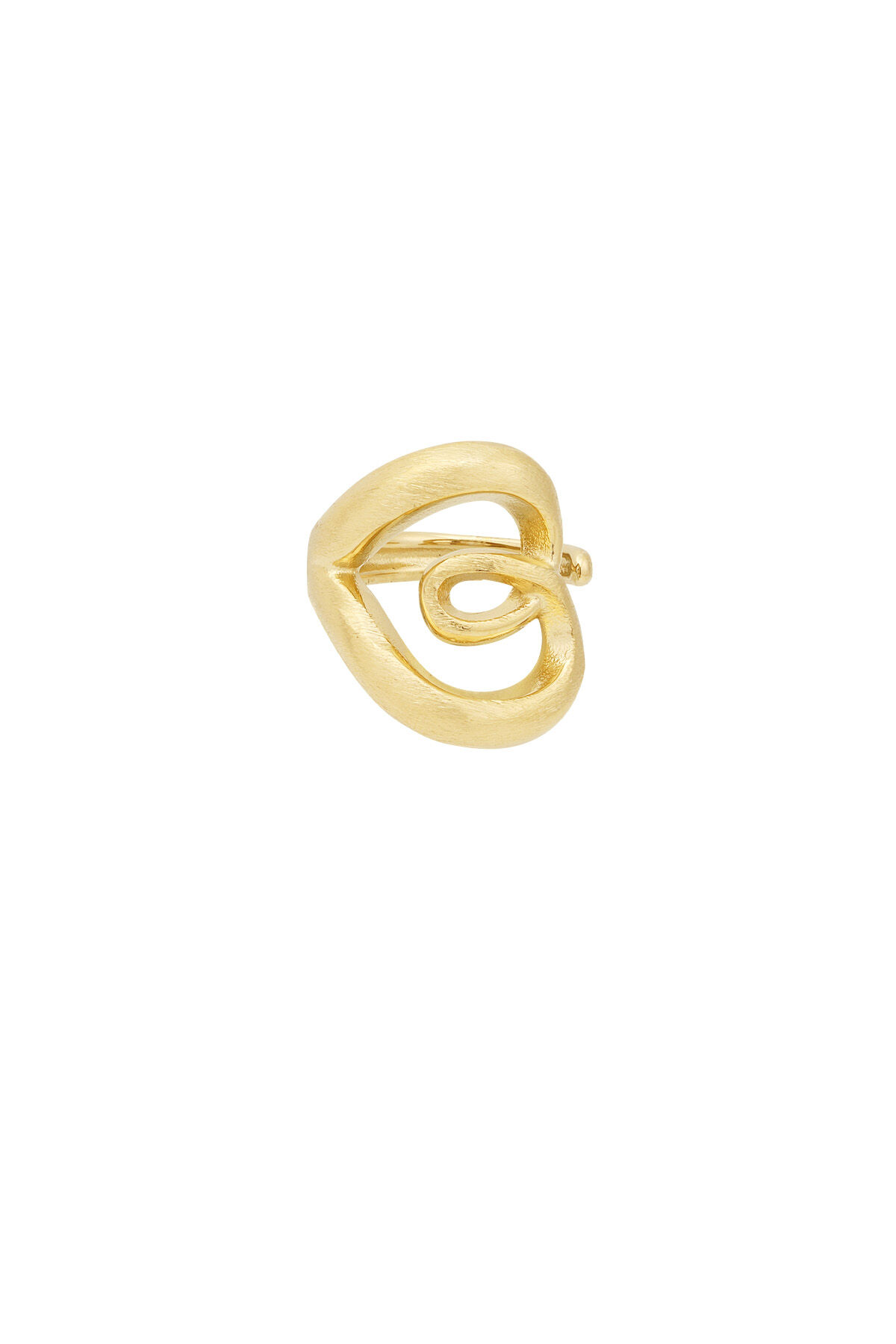 bague torsadée élégante 2