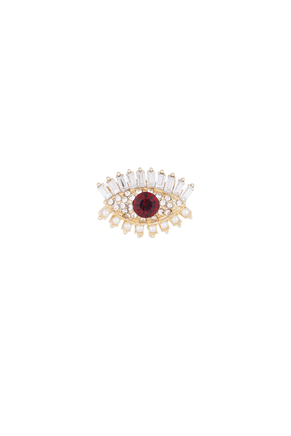 wondering eye brooch 