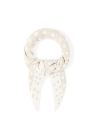 Feiner Dreiecksschal mit Polka-Dots h5 Bild2