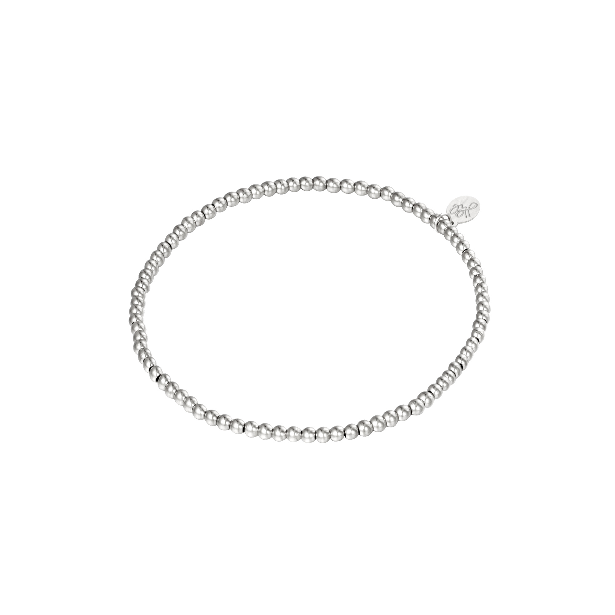 Armband Small Beads Stainless Steel-2.5MM h5 