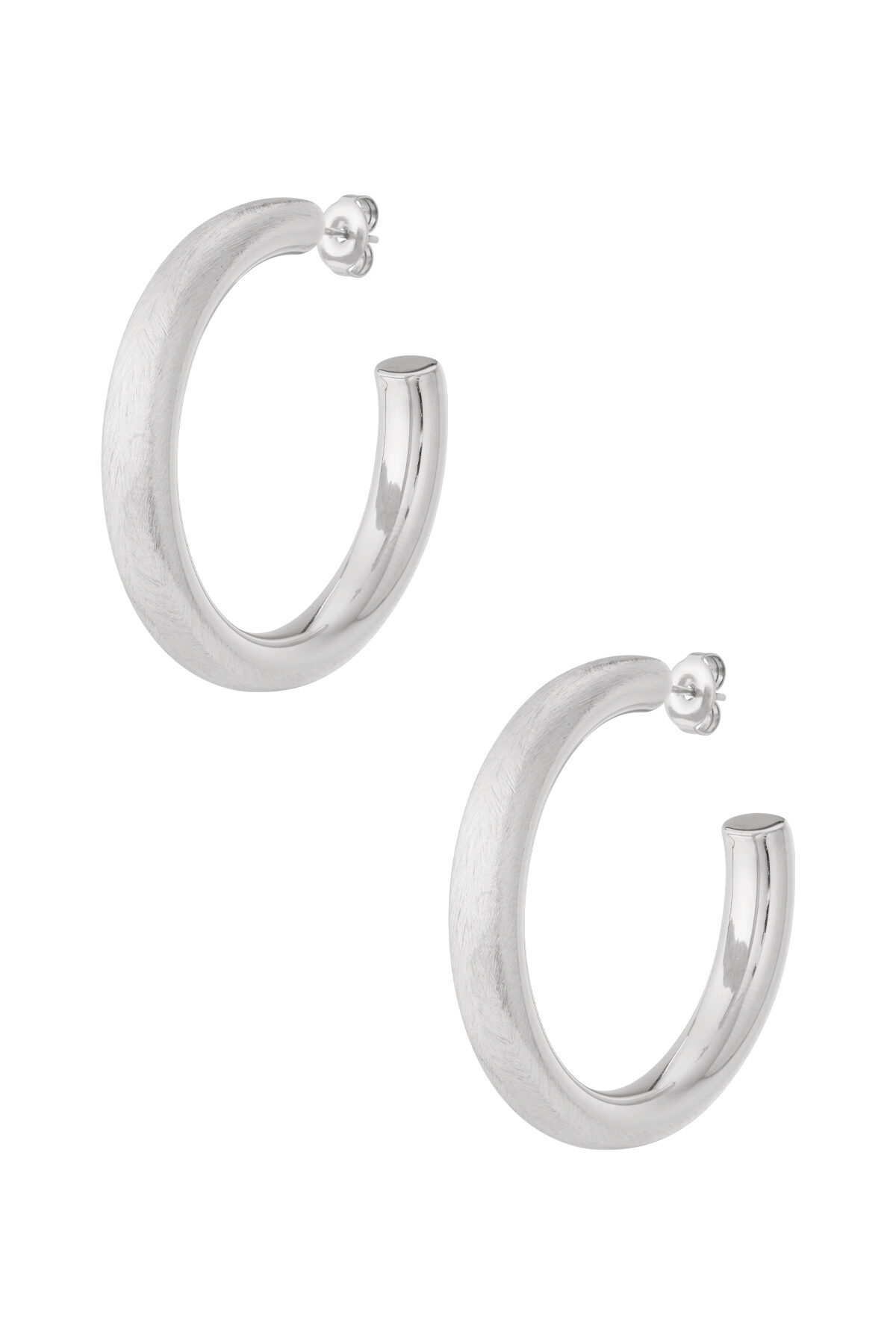   Hoop Earrings irregular shape Casual Daily Simple Series Women's jewelry Picture3