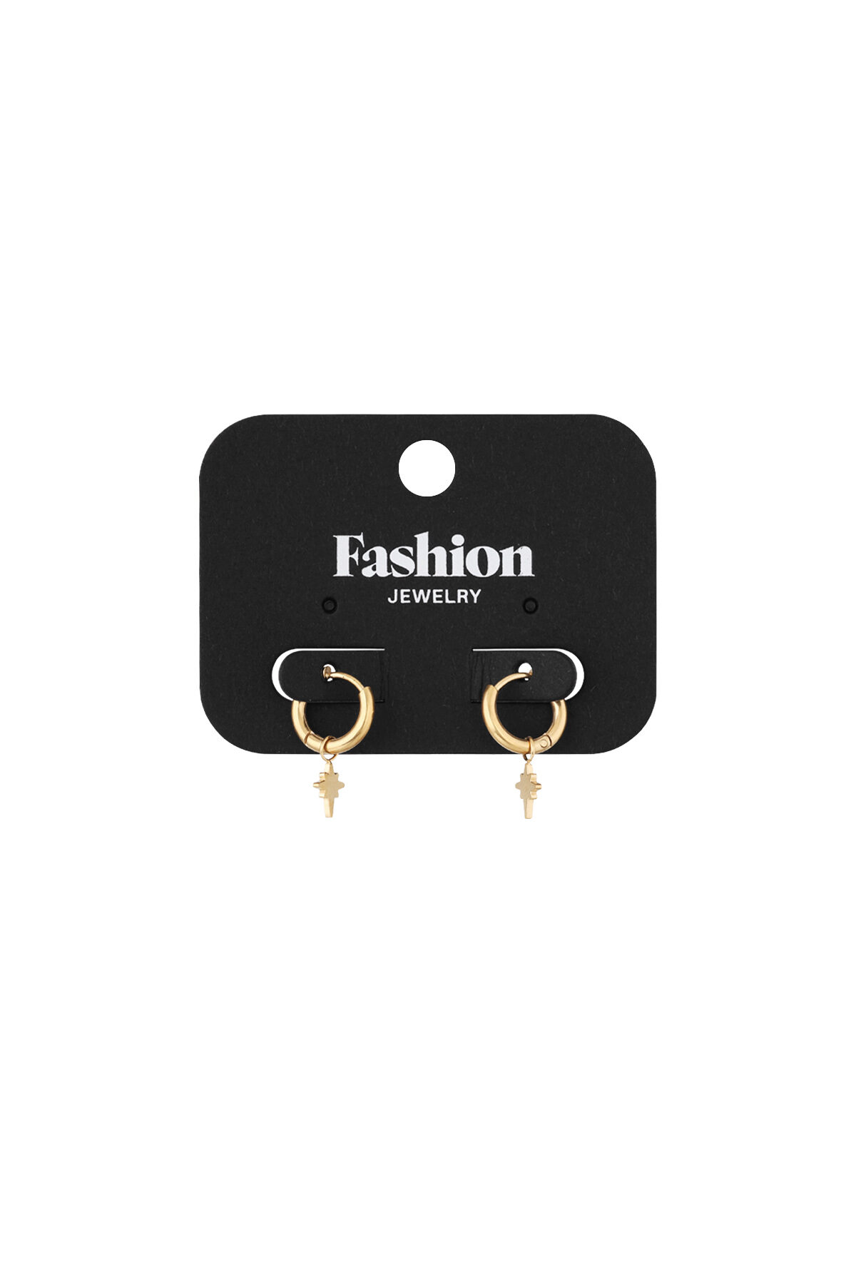 Orecchini Scintilla Gold Stainless Steel h5 Immagine2