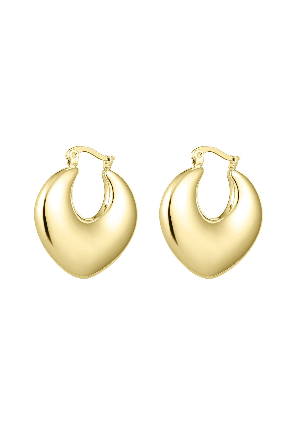 Orecchini a cerchio Chucky Gold Stainless Steel 