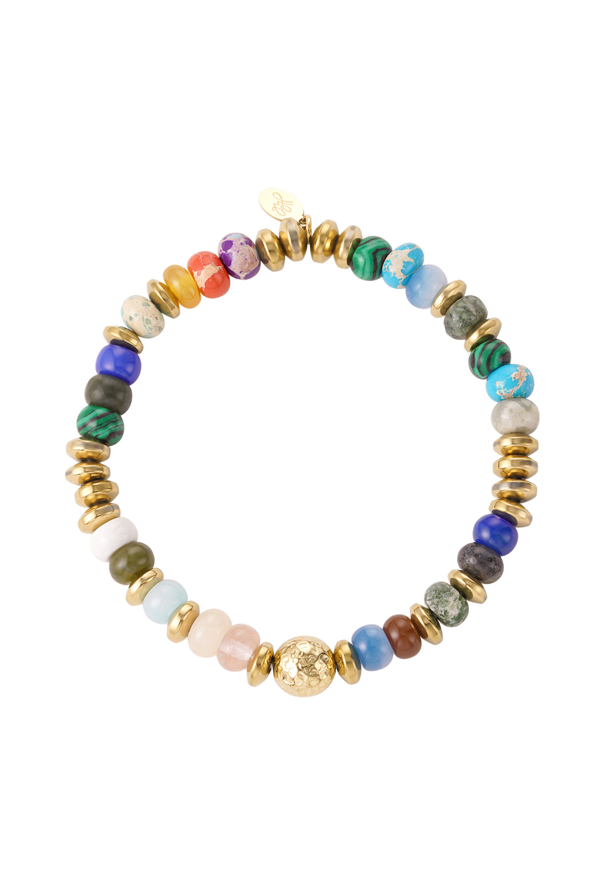 Bracciale pietre colorate - multi pietra 