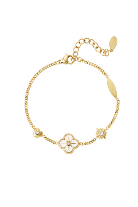 Bracelet Charms White Details