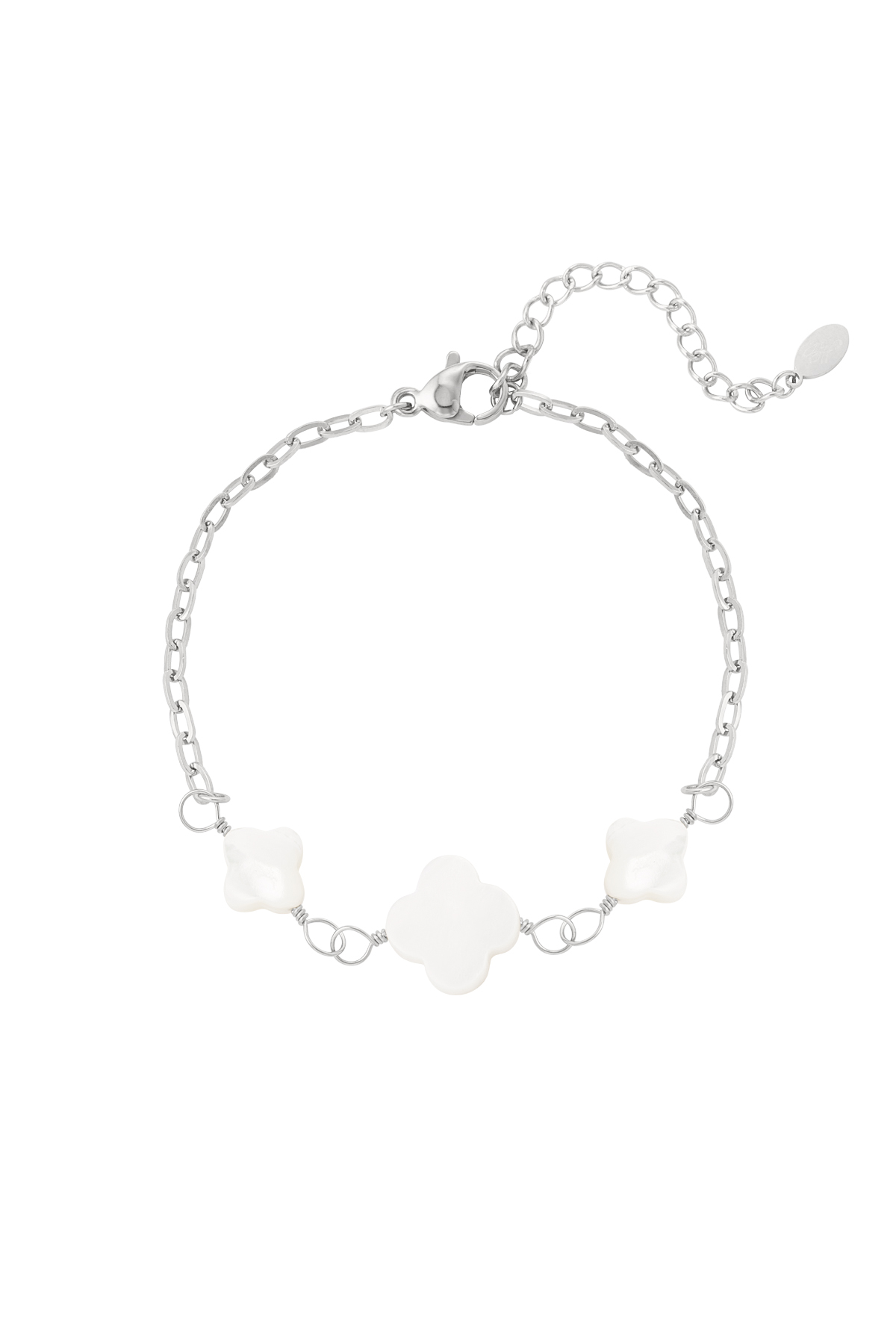 Groothandel RVS Armband - Basisvorm Goudkleurig Zilver voor Vrouwen Set van 1