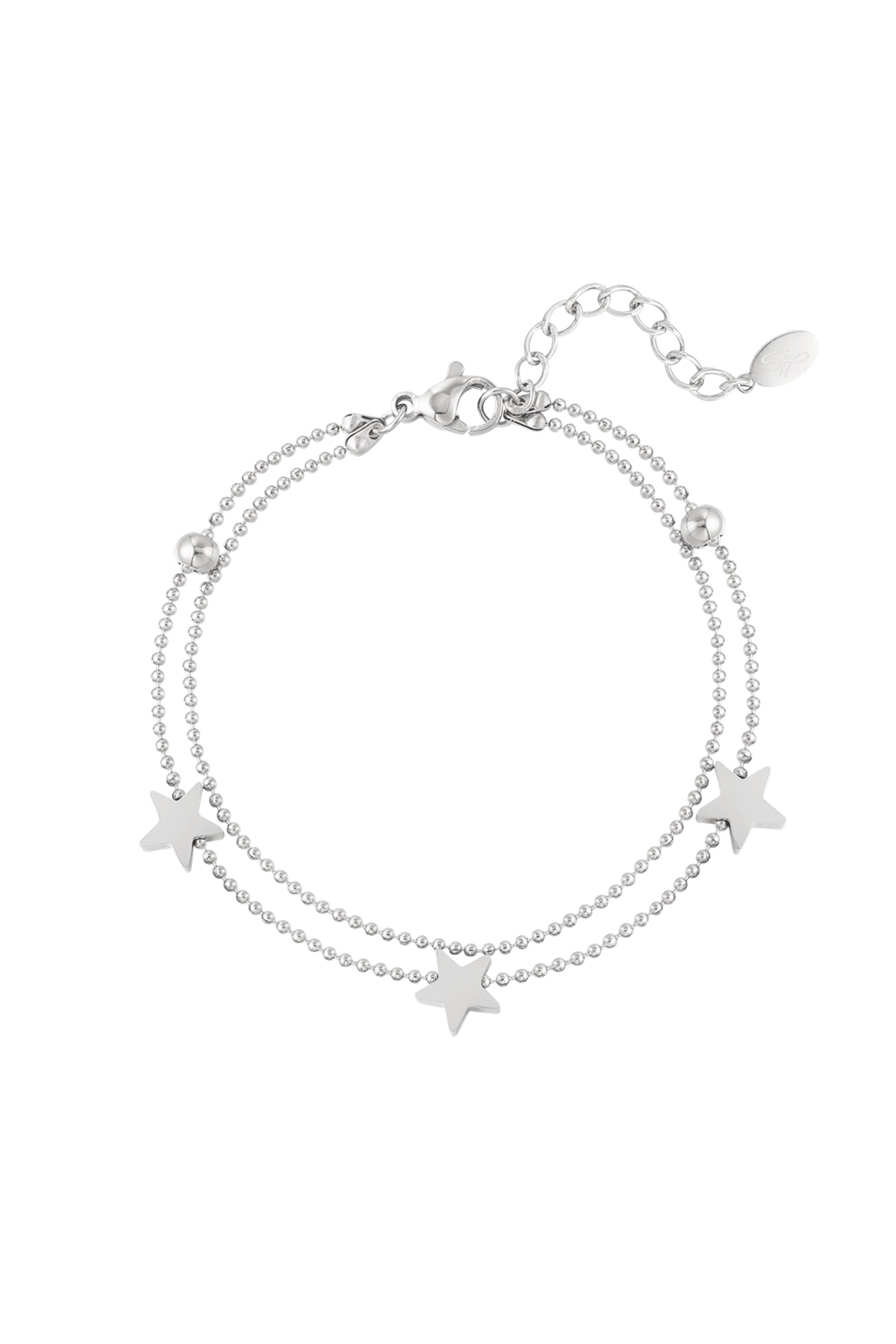 Groothandel RVS Sterren Armband voor Vrouwen - Set van 1