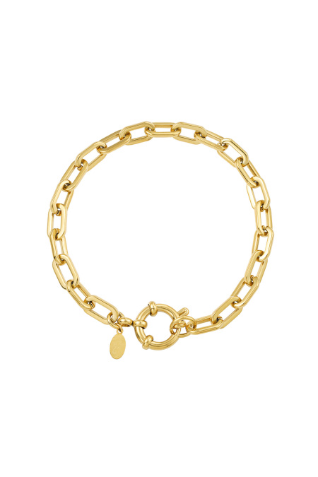 Link Bracelet Round Closure