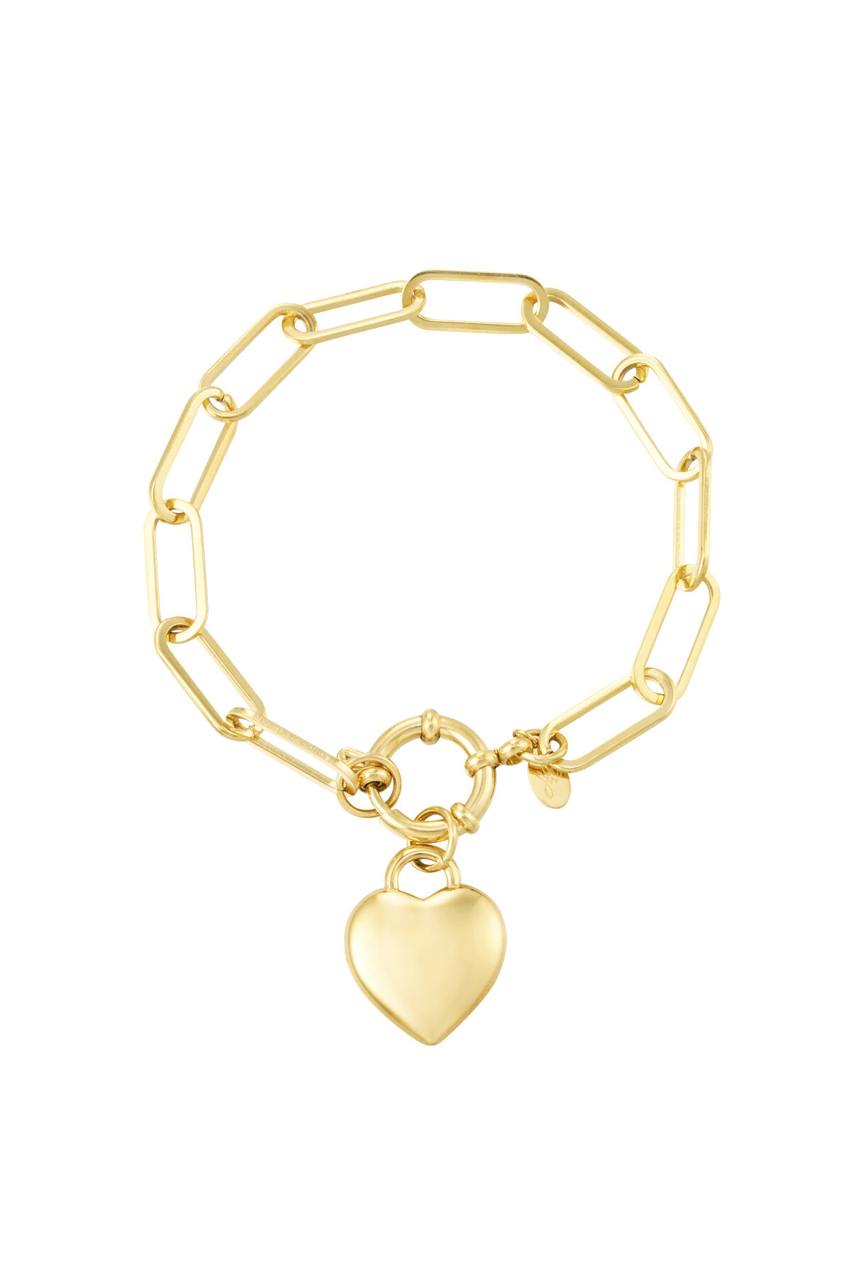 Gliederarmband mit Herz  