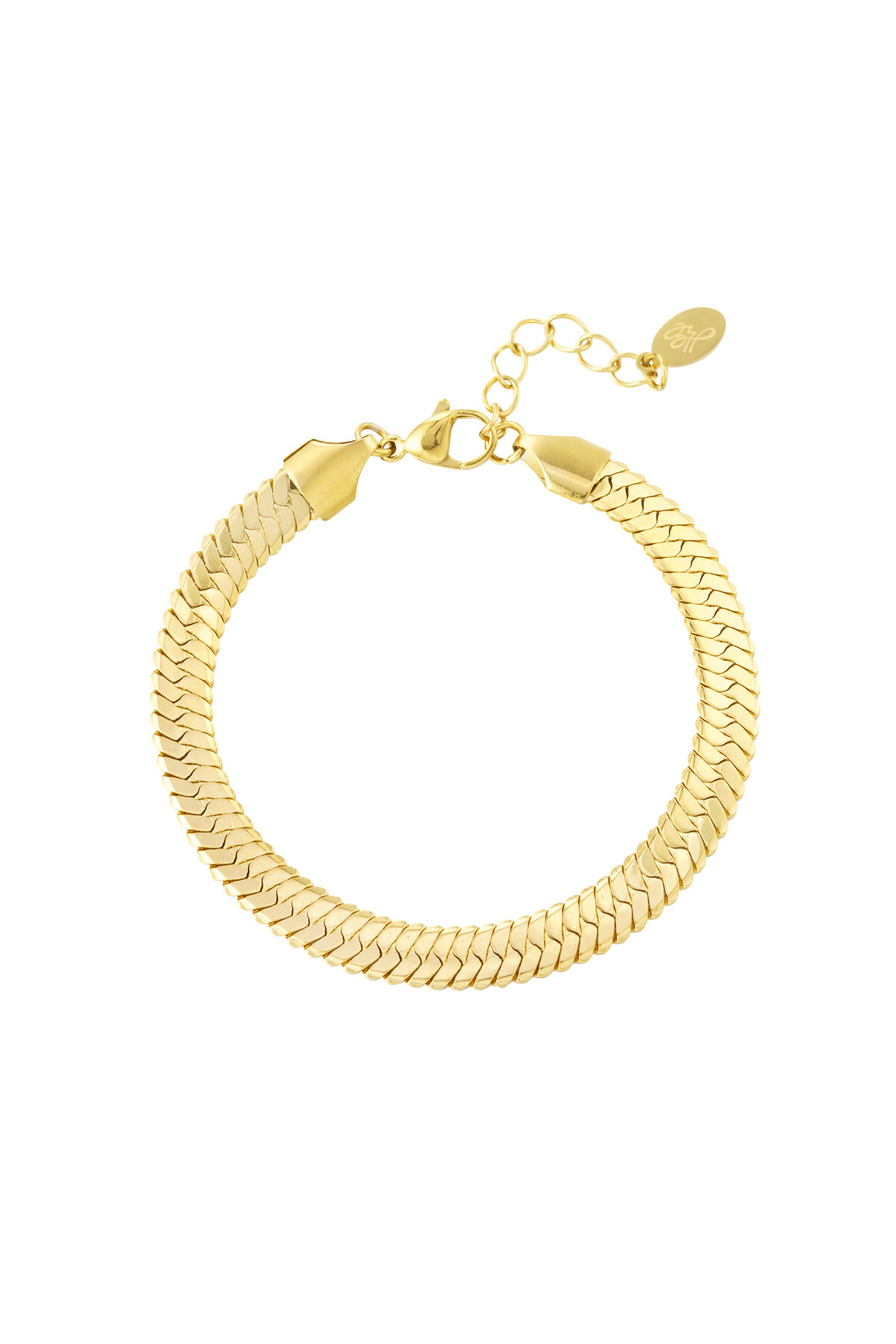 pulsera plana trenzada h5 