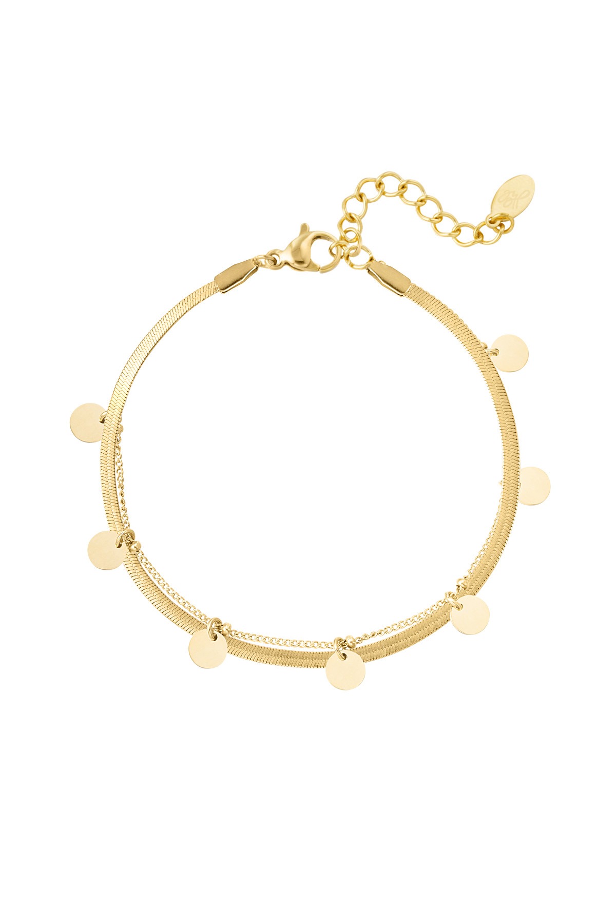 armband dubbellaagse cirkels h5 