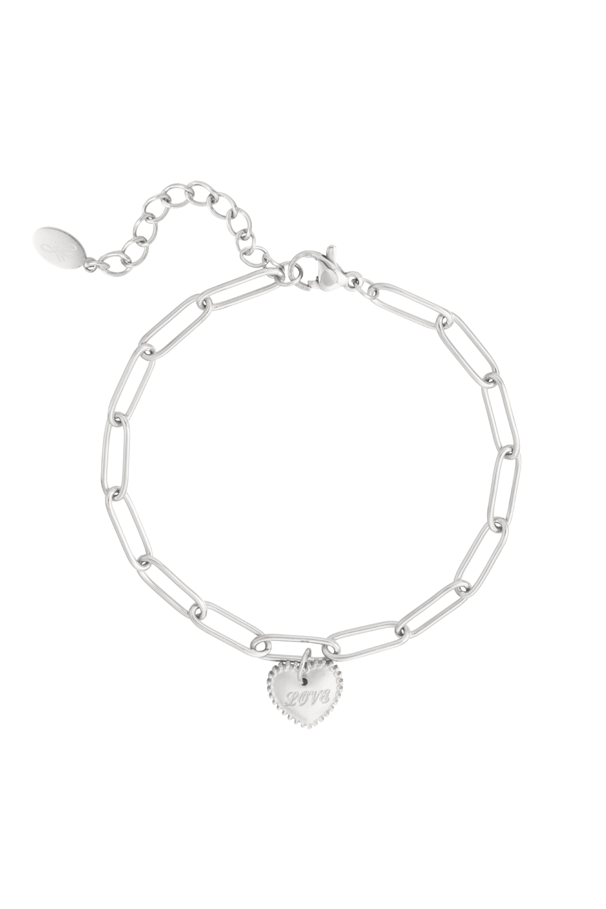 Groothandel RVS Schakelarmband voor Vrouwen - Basisvorm | Link Bracelet Love, foto 3 van 3