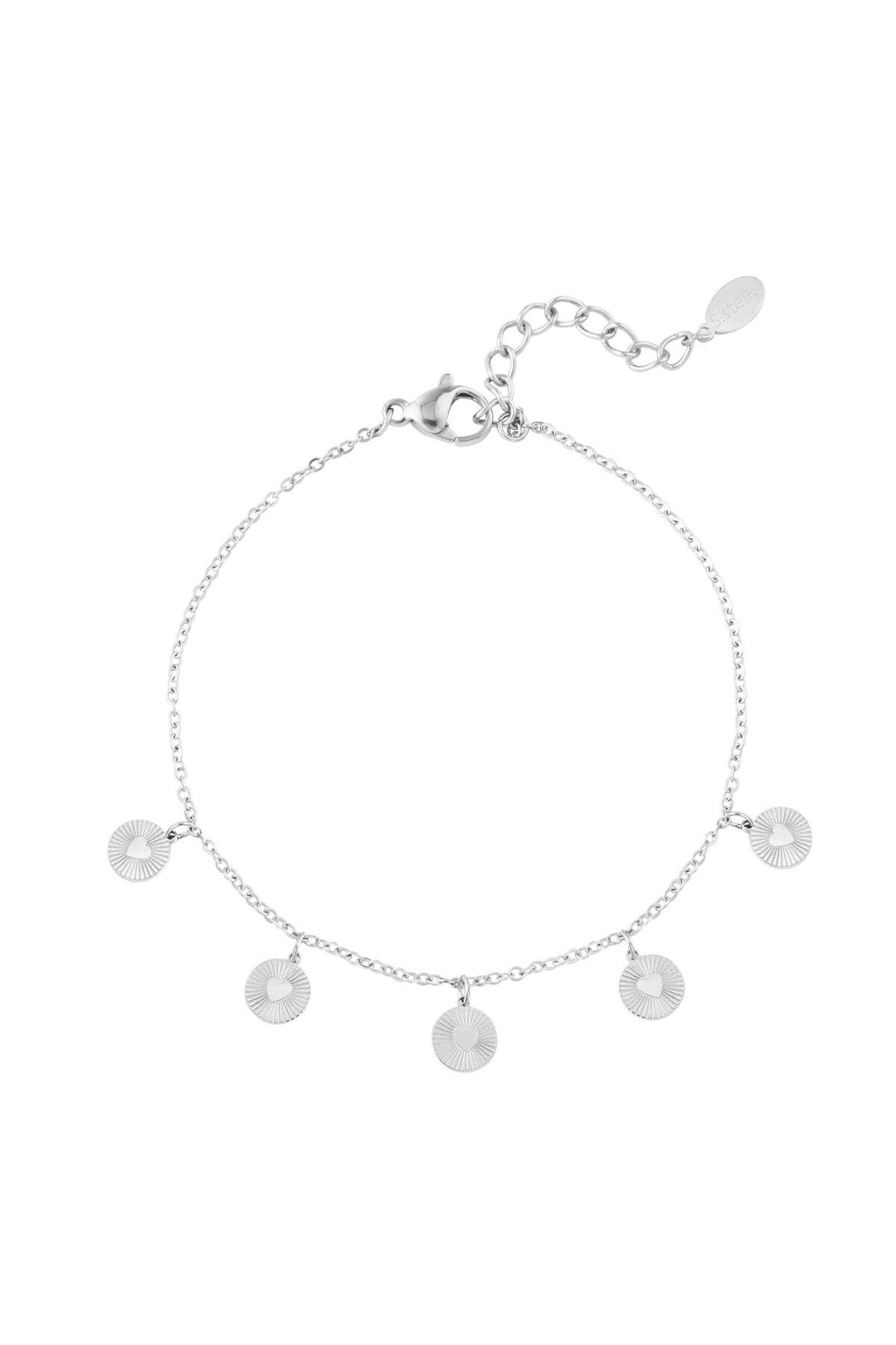 armband hartjes coins 