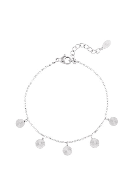 Bracelet coins - Silver Color color