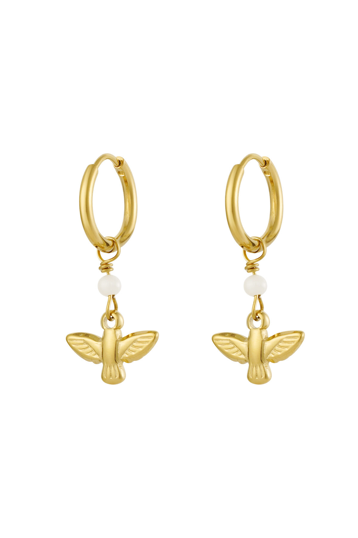 Earrings Bird Charm