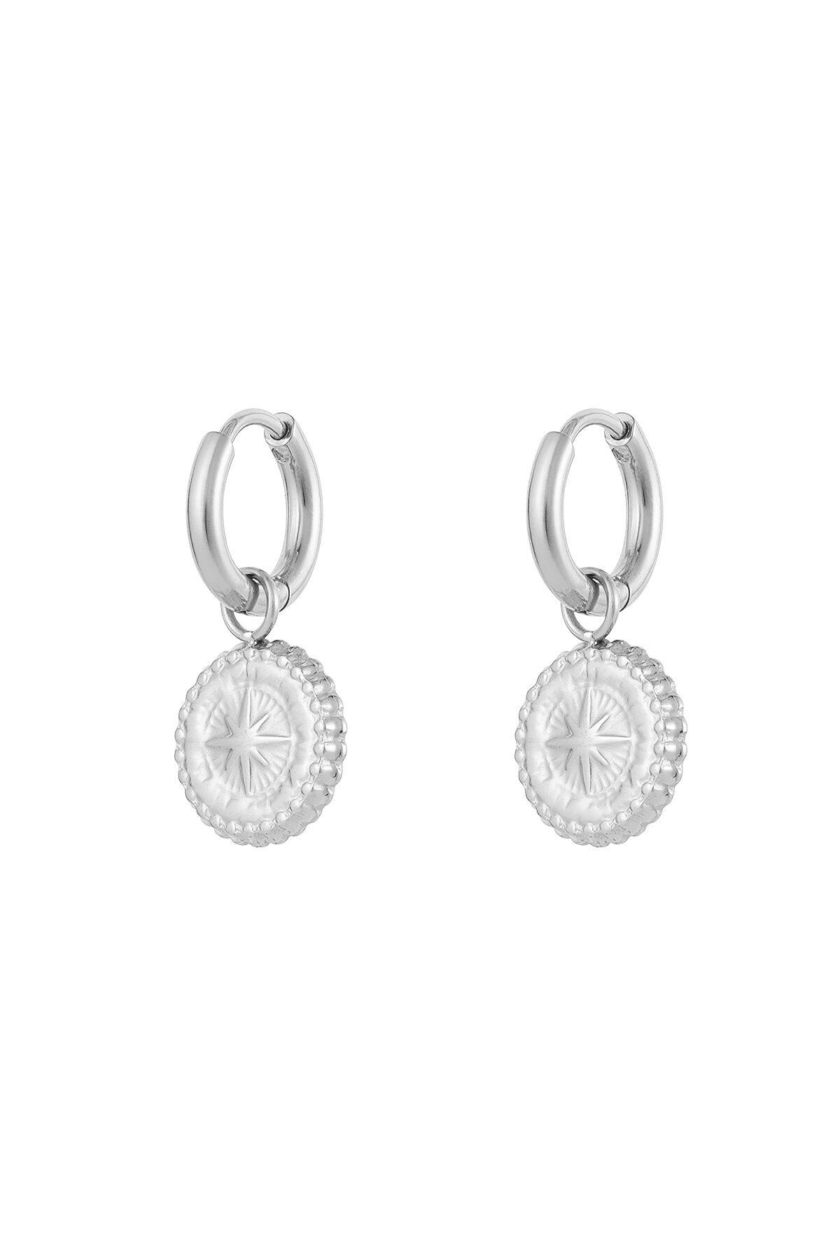orecchini stella moneta h5 