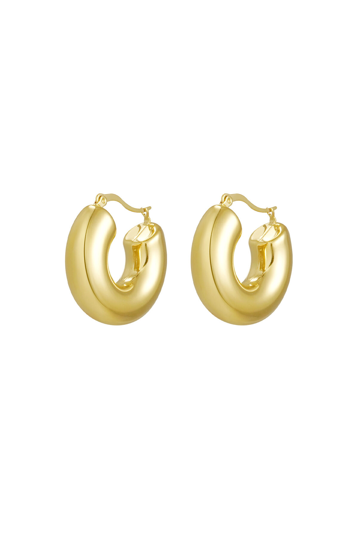 earrings round thick