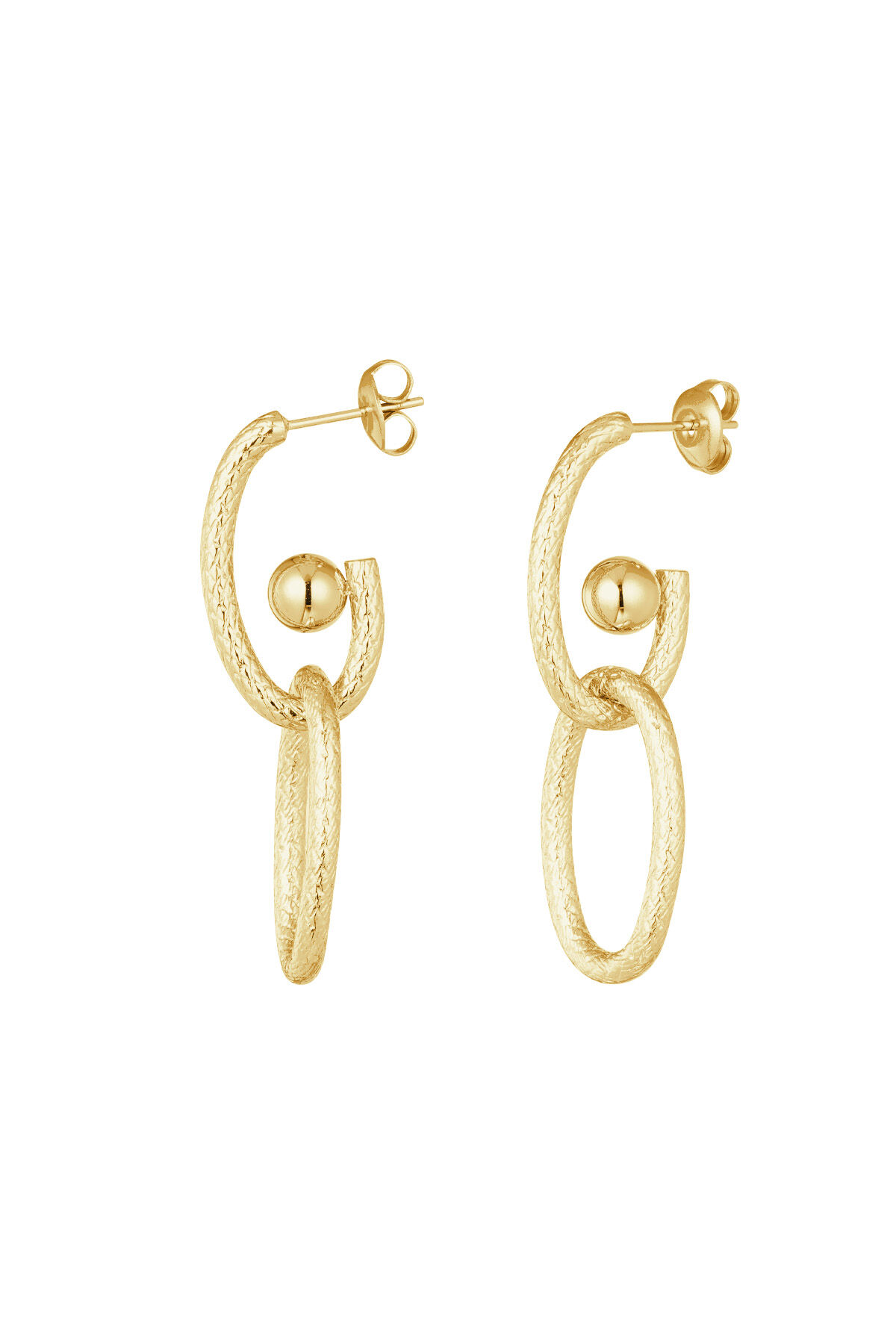 aesthetic link earrings