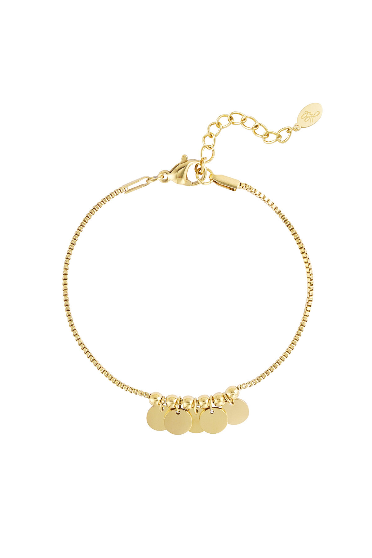 armband hangende coins h5 