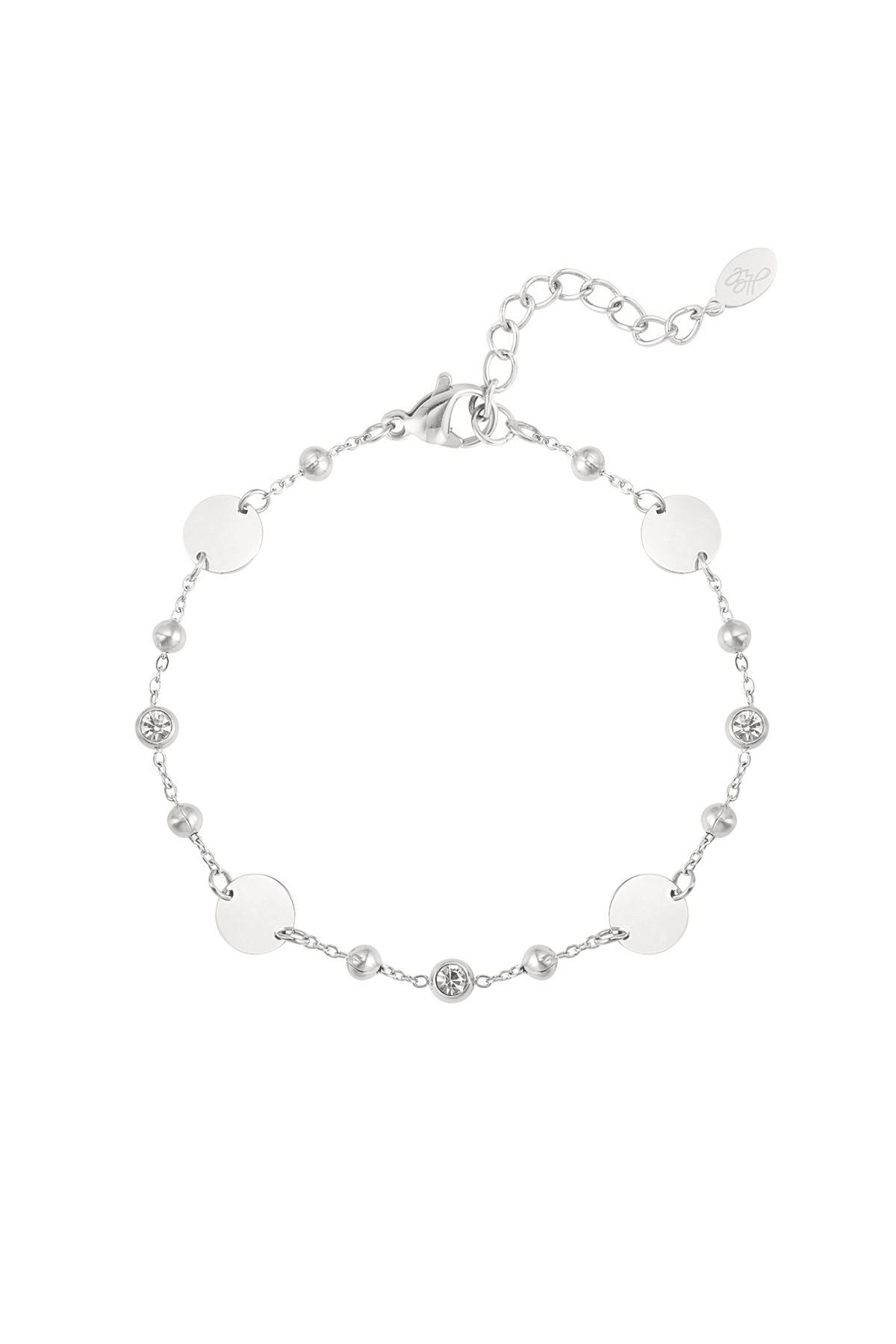 Groothandel Rond Armband van Roestvrij Staal voor Feest - Basisvorm, foto 3 van 3