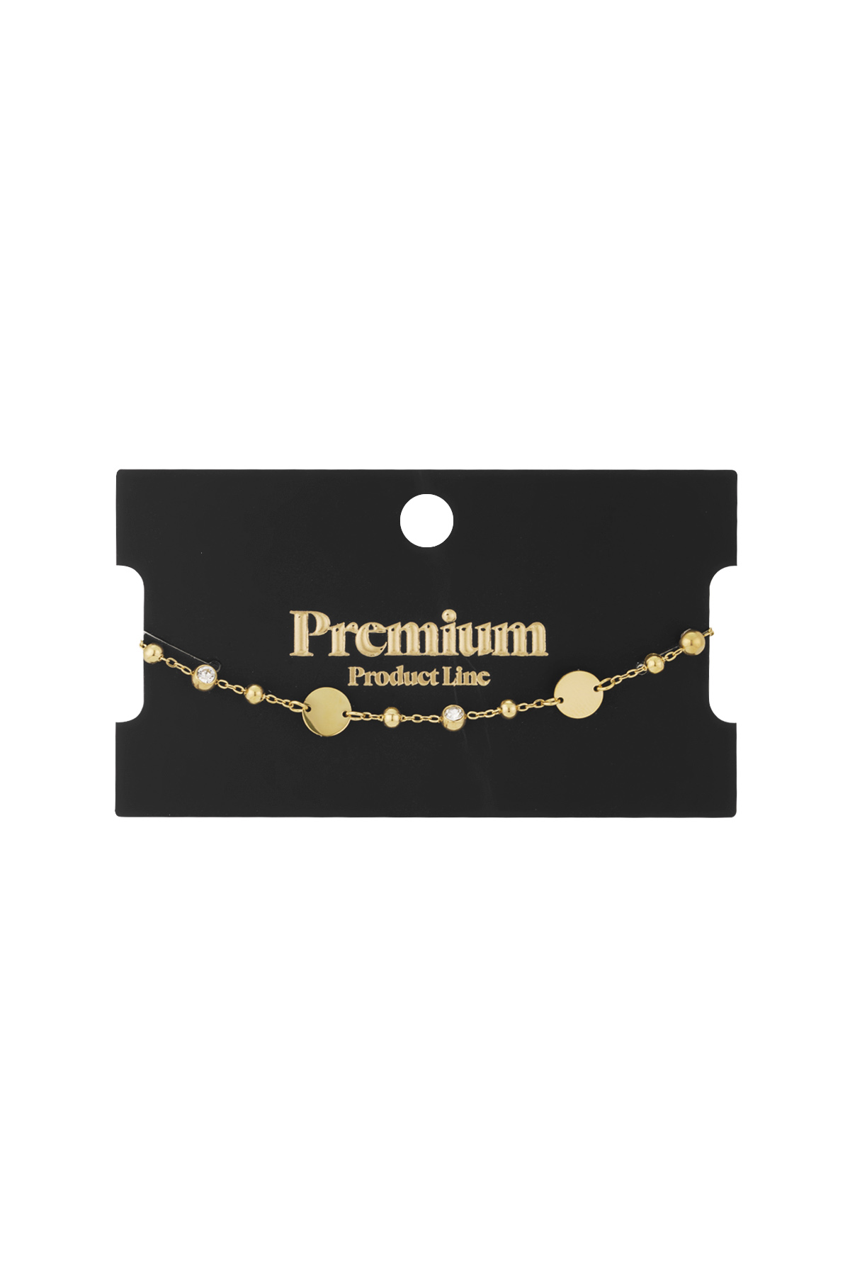 Groothandel Rond Armband van Roestvrij Staal voor Feest - Basisvorm, foto 2 van 3