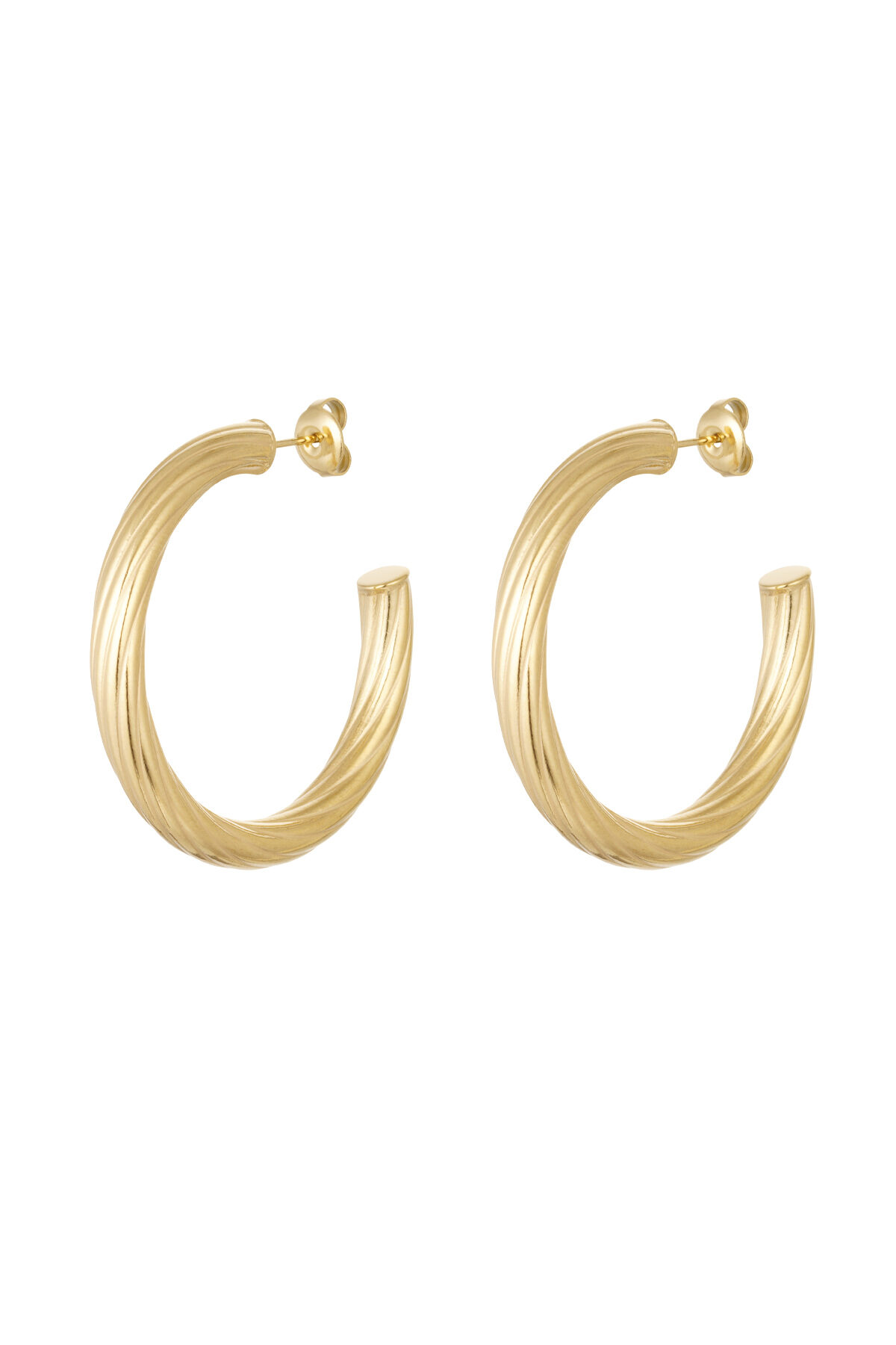 Earrings Around Stripes